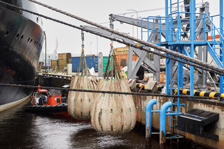 lifeboat davit load test water filled weight bags