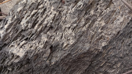 Close up of rock texture background. Natural pattern or texture for design.の写真素材