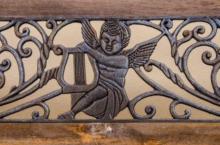 This structure is a little angel の写真素材