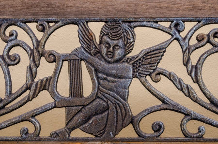 This structure is a little angel の写真素材