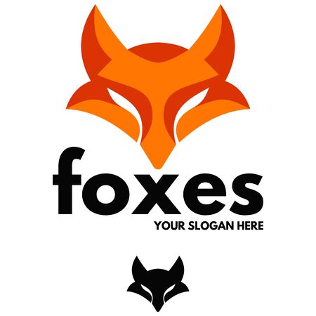 Fox Modern Logo templatesのイラスト素材