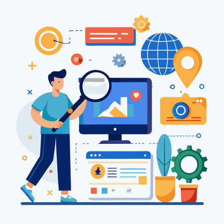 Unveiling the Secrets of SEO: A Comprehensive Guide to Enhanced Browsing Experiencesのイラスト素材