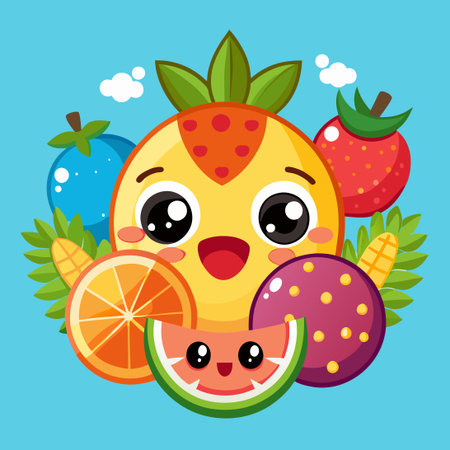 Cute Vector Illustration Emoji Emote with Speech Bubble for Social Media Communicationのイラスト素材