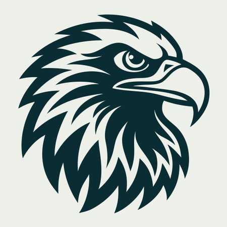 10 Professionally Designed Eagle Logo Templates for Your Businessのイラスト素材