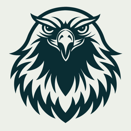 Majestic Eagle Logo Templates for Captivating Designsのイラスト素材