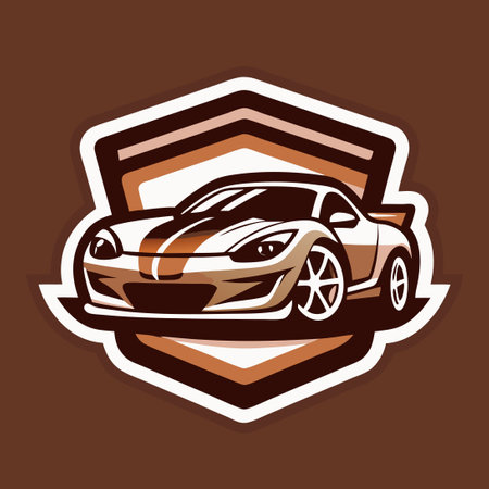Vector Logo Template for Automotive Industry with Fast and Speedy Designのイラスト素材