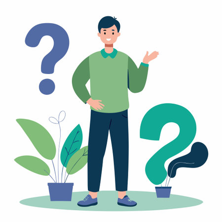 Comprehensive Illustration Depicting Frequently Asked Questions and Their Answers