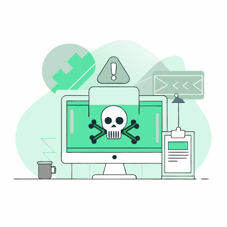 Visualizing the Cyber Threat Landscape: The Notorious WannaCry Ransomware Attackのイラスト素材