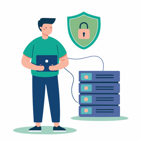 Global Data Security: Protecting Sensitive Information in Cyberspaceのイラスト素材