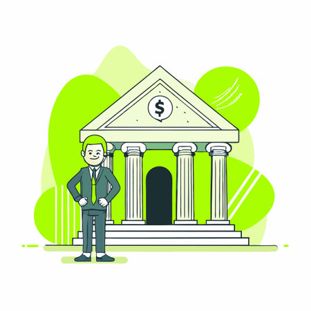 Humorous Cartoon Character of the Letter B as a Friendly Alphabetのイラスト素材