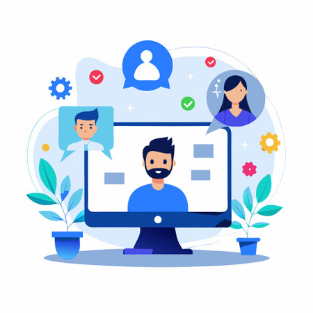 Cartoon Character of Letter "C" with Cute Smile and Expressive Eyesのイラスト素材