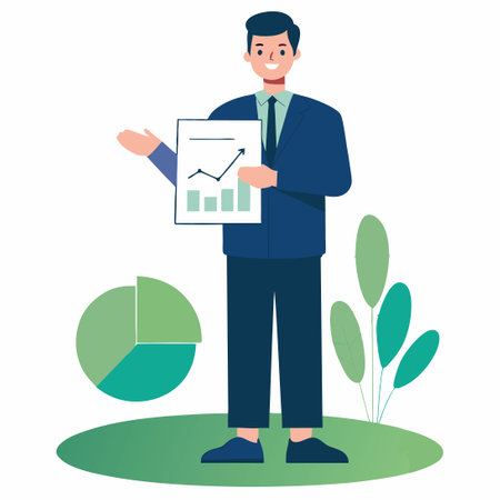 Cartoon Character with Letter B in 2024 Styleのイラスト素材