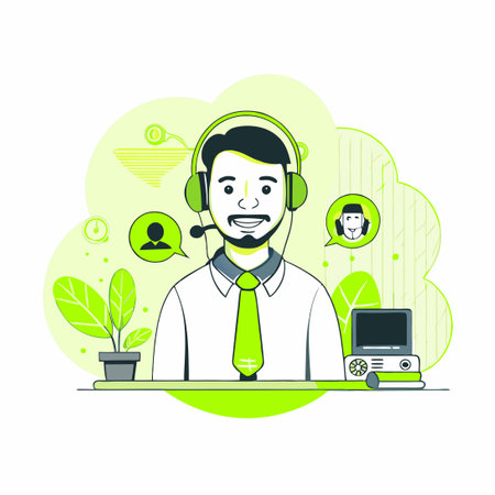 Humorous Cartoon Character of a Cat on October 4th, 2024のイラスト素材