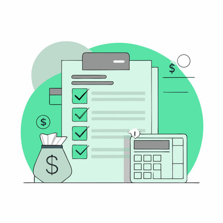 Simplified Guide to Understanding Tax Form Conceptsのイラスト素材