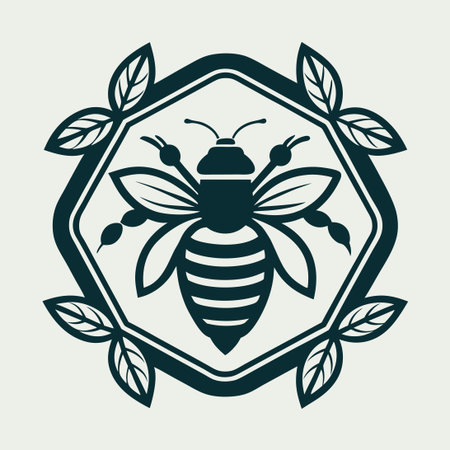 Honey Pot Logotype Template for Vector Illustrationのイラスト素材
