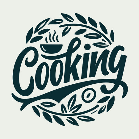 Sketch Style Cooking Lettering for Letter B in Black and Whiteのイラスト素材
