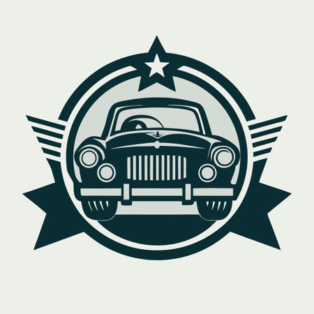 Turbocharged Custom Performance Automotive Logo Inspiration from Australiaのイラスト素材