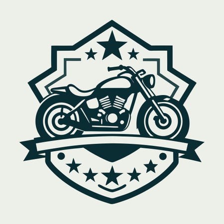 Detailed and Stylish Vector Bike Logo Design for Outdoor Sports Enthusiastsのイラスト素材