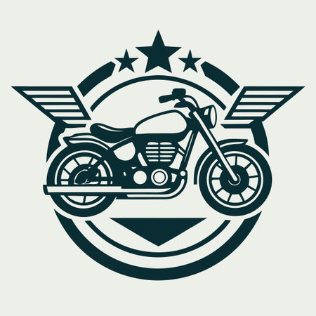 Intricate Vector Bike Symbol for Outdoor Sports Enthusiastsのイラスト素材