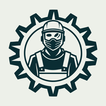 Welding Vector Illustration of Welding Process by Engineerのイラスト素材