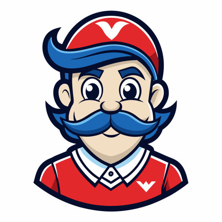 Mascot Illustration of a Simple and Distinguished Monsieur Wearing a Top Hat
