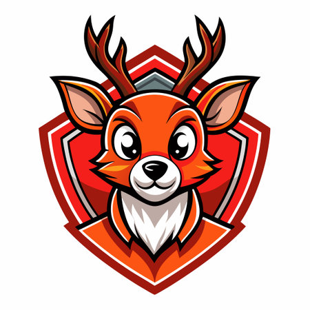 Mascot Cartoon Illustration of a Robotic Bird Vector Logo Design (2)のイラスト素材