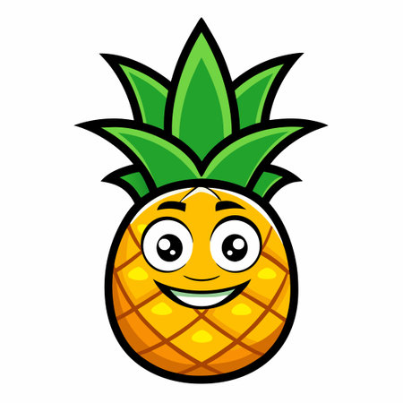 Mascoty Cartoon Illustration of a Student with a Vector Logoのイラスト素材