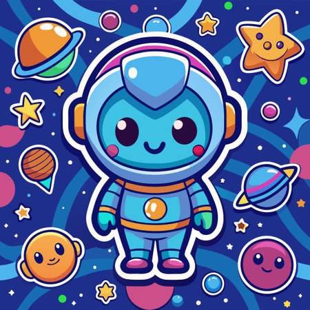 Adorable Seamless Pattern Featuring Cute Cartoon Animalsのイラスト素材