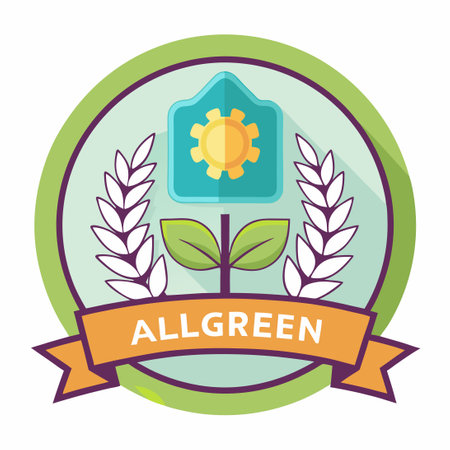 Versatile Allergen-Free Label Set for Public Relations with Clear Iconographyのイラスト素材