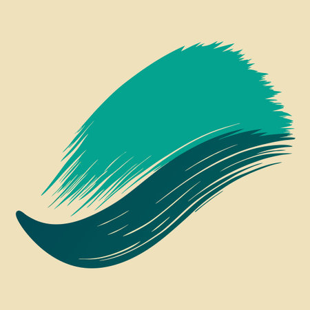 Brush Texture Ink Brush Pattern Waves Backgroundのイラスト素材