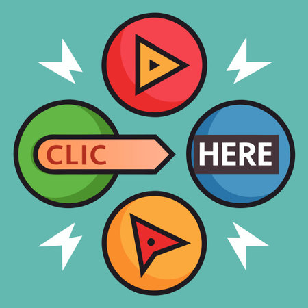 Comprehensive Web Button Set for Action Button Clicks