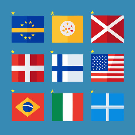 Flags of European Union Member States Collection