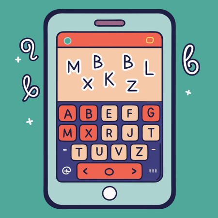 Comprehensive Hand Drawn Uppercase and Lowercase Alphabet Collection for Designersのイラスト素材