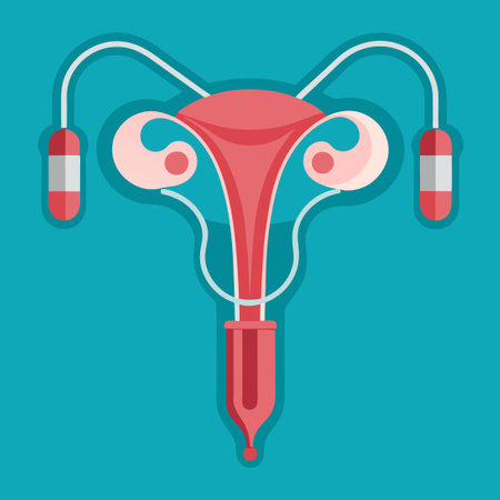 Hormonal Intrauterine Device (IUD): A Small, Long-Term Birth Control Optionのイラスト素材