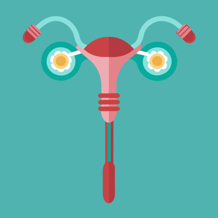 Intrauterine Device: A Close-up View of a Contraceptive Optionのイラスト素材