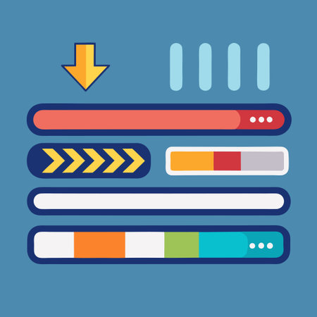 Essential Loading Bar Icons for Visualizing Progress and Downloads