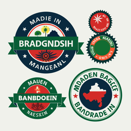 Comprehensive Collection of Bangladeshi Labeling Sets for Laboratory Investigationsのイラスト素材