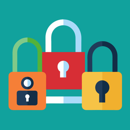 Comprehensive Lock Icon Set Featuring Open, Closed, and Locked States
