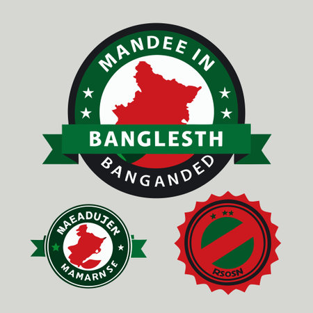 Bangladeshi Garment Label Collection for Research and Quality Controlのイラスト素材