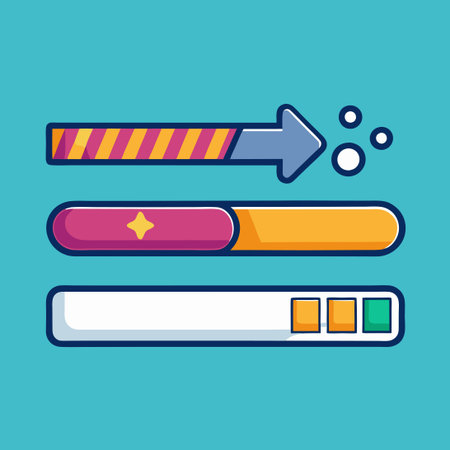 Comprehensive Loading Bar Icon Pack for Progress and Status Indication
