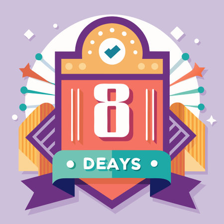 Countdown to Promotional Bonanza: 10 Days and Counting!のイラスト素材