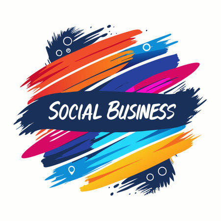 Vibrant Collection of Bold and Colorful Straight Brush Strokesのイラスト素材