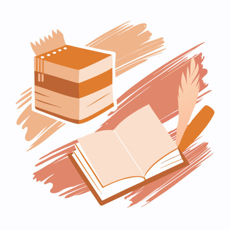 Seamless Vector Pattern of Vibrant Wavy and Swirled Brush Strokesのイラスト素材