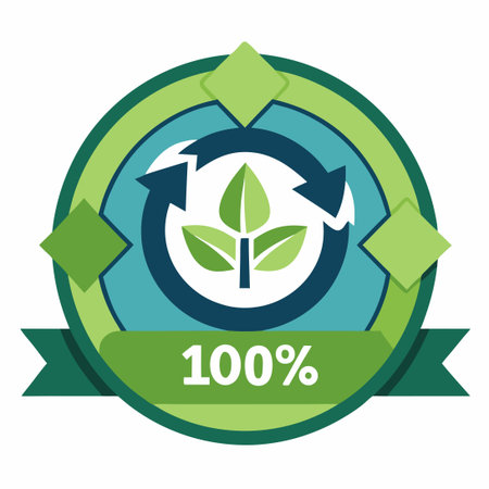 Green Recycle Icon for Eco-Friendly Recycling Campaignのイラスト素材