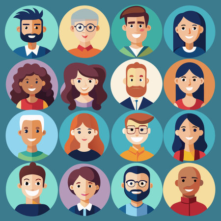 Extensive Collection of Diverse User Avatars for Profile Images