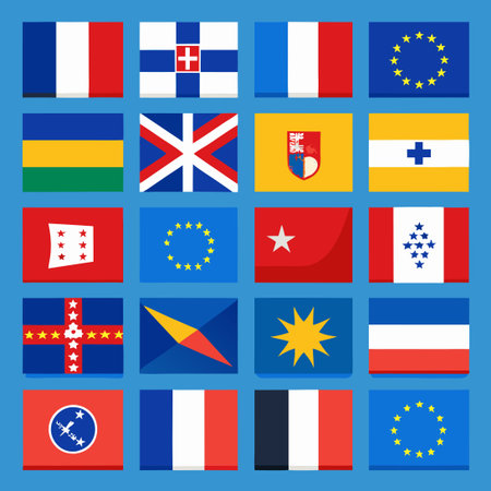 Comprehensive Collection of Flags from European Union Member States