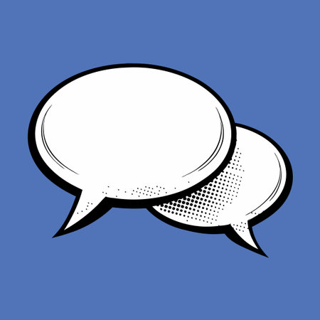 Comprehensive Set of Empty White Speech Bubbles for Comic Illustrationのイラスト素材