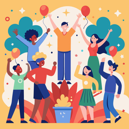 Celebrate Kindness: A Day to Inspire Positive Acts and Uplift Heartsのイラスト素材