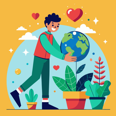 Heartwarming Gesture of Kindness Inspires Global Compassionのイラスト素材