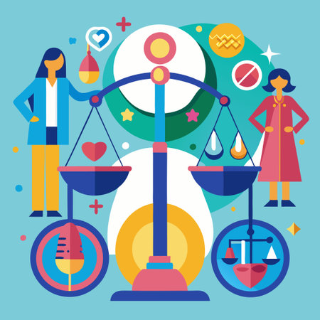 United in Equality: Champions of Equal Rights and Opportunitiesのイラスト素材